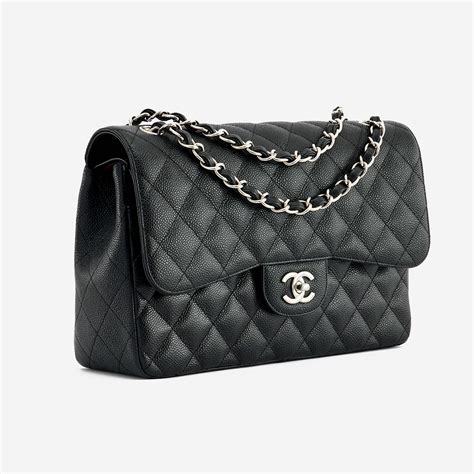 borsa chanel timeless jumbo caviar black|The Chanel Classic Jumbo: A Three Decade Journey .